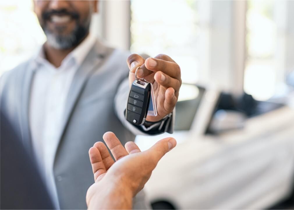 The most cars were bought and sold during December 2020